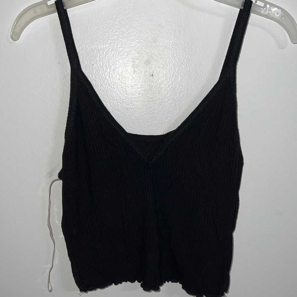 Paxton, black tank top, size small